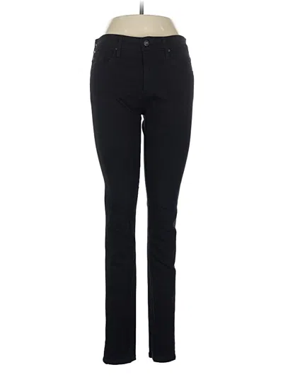 Pre-owned Adriano Goldschmied Jeggings In Black