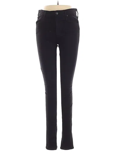 Pre-owned Adriano Goldschmied Jeggings In Black