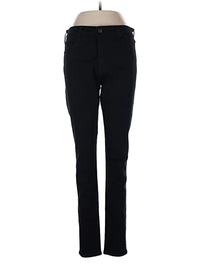 Pre-owned Adriano Goldschmied Jeggings In Black