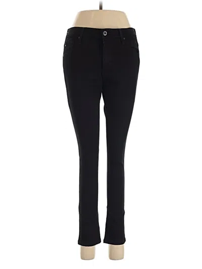 Pre-owned Adriano Goldschmied Jeggings In Black