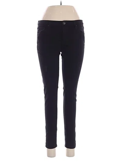 Pre-owned Adriano Goldschmied Jeggings In Black