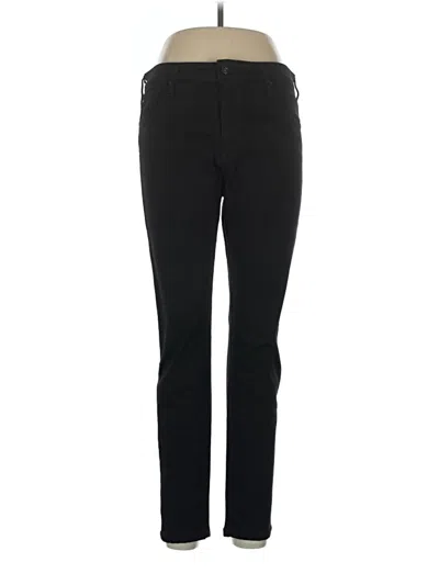 Pre-owned Adriano Goldschmied Jeggings In Black