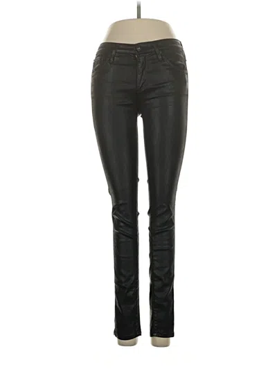 Pre-owned Adriano Goldschmied Jeggings In Black