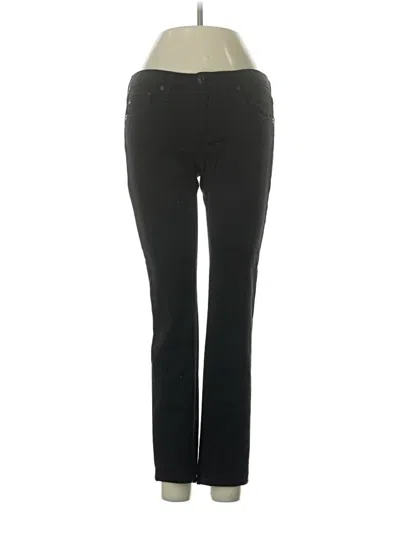 Pre-owned Adriano Goldschmied Jeggings In Black