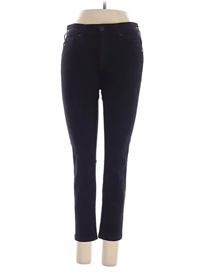 Pre-owned Adriano Goldschmied Jeggings In Black