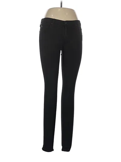 Pre-owned Adriano Goldschmied Jeggings In Black