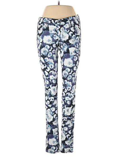 Pre-owned Adriano Goldschmied Jeggings In Blue
