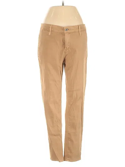 Pre-owned Adriano Goldschmied Jeggings In Brown