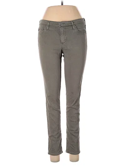 Pre-owned Adriano Goldschmied Jeggings In Gray