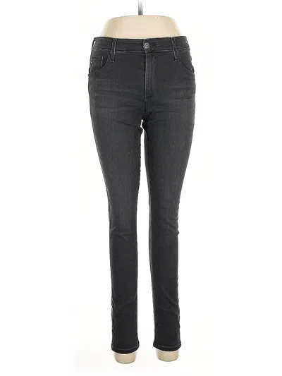 Pre-owned Adriano Goldschmied Jeggings In Gray