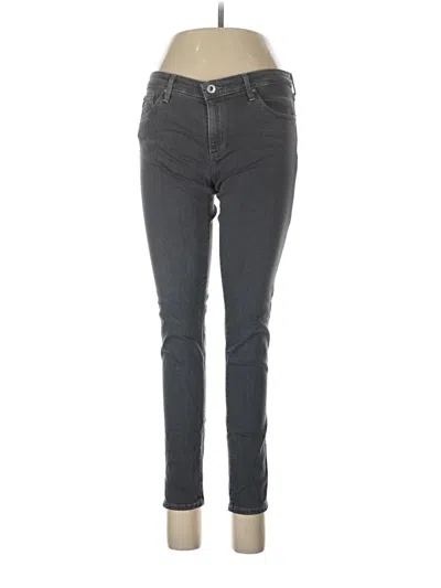 Pre-owned Adriano Goldschmied Jeggings In Gray
