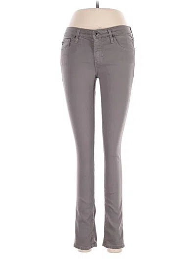Pre-owned Adriano Goldschmied Jeggings In Gray