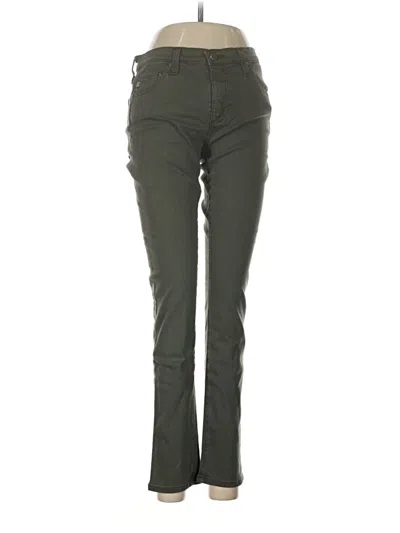 Pre-owned Adriano Goldschmied Jeggings In Green