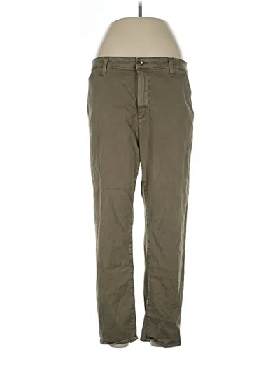 Pre-owned Adriano Goldschmied Khaki Pant In Green