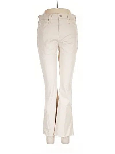 Pre-owned Adriano Goldschmied Khaki Pant In White