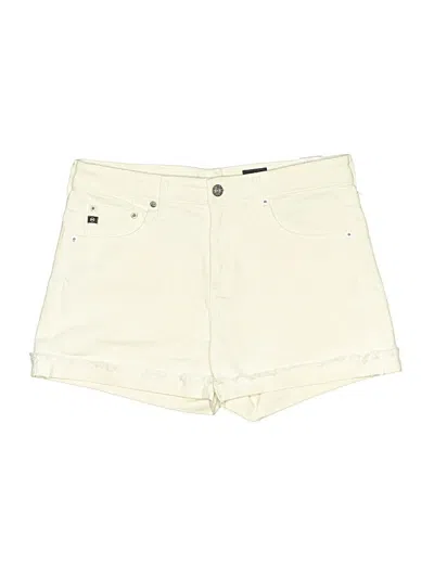 Pre-owned Adriano Goldschmied Khaki Shorts In Ivory