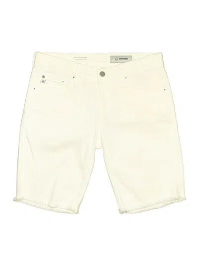 Pre-owned Adriano Goldschmied Khaki Shorts In Ivory