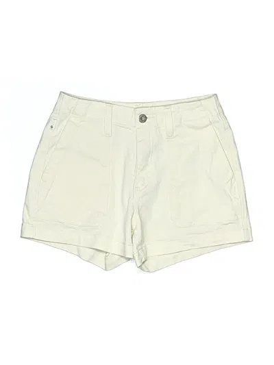 Pre-owned Adriano Goldschmied Khaki Shorts In Ivory
