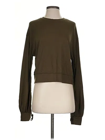 Pre-owned Adriano Goldschmied Long Sleeve T-shirt In Brown