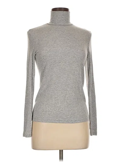 Pre-owned Adriano Goldschmied Long Sleeve Turtleneck In Gray