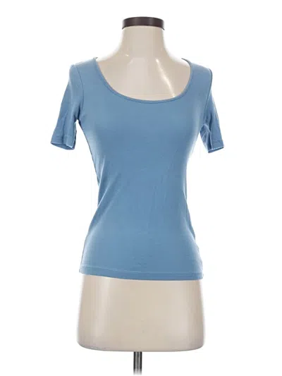 Pre-owned Adriano Goldschmied Short Sleeve T-shirt In Blue