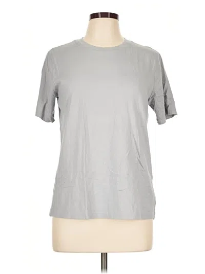 Pre-owned Adriano Goldschmied Short Sleeve T-shirt In Gray