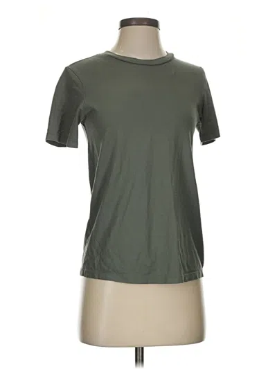 Pre-owned Adriano Goldschmied Short Sleeve T-shirt In Green