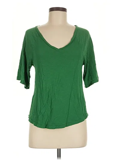 Pre-owned Adriano Goldschmied Short Sleeve T-shirt In Green