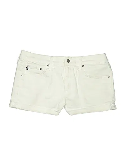 Pre-owned Adriano Goldschmied Shorts In Ivory