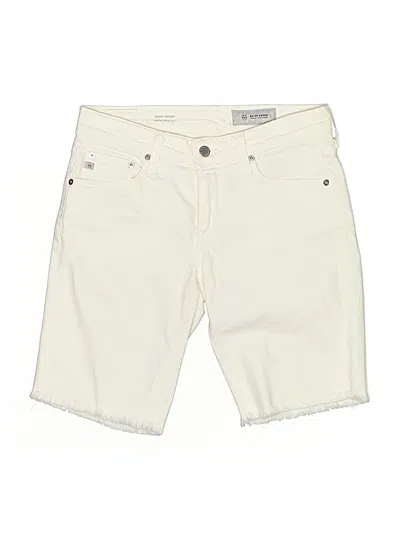 Pre-owned Adriano Goldschmied Shorts In Ivory