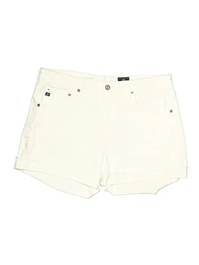 Pre-owned Adriano Goldschmied Shorts In Ivory