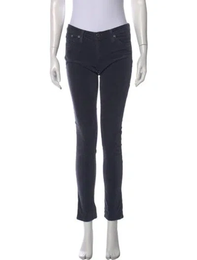 Pre-owned Adriano Goldschmied Skinny Leg Pants In Blue