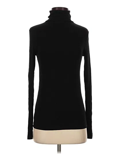 Pre-owned Adriano Goldschmied Turtleneck Sweater In Black