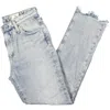 Adriano Goldschmied Womens Denim Distressed Skinny Jeans In Blue