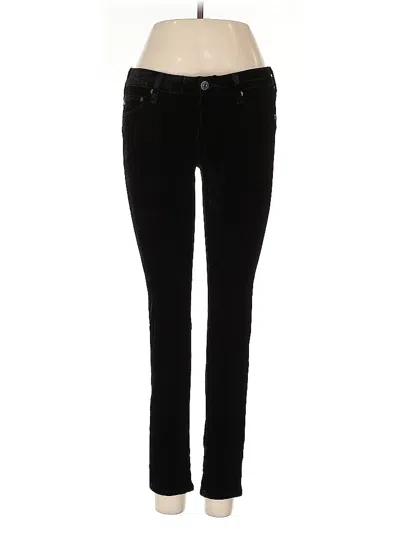 Pre-owned Adriano Goldschmied Wool Pants In Black