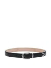 Adriano Meneghetti Belts Brown In Black