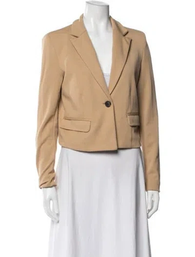 Pre-owned Adrienne Landau Blazer In Neutral