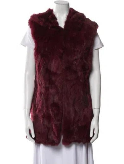 Pre-owned Adrienne Landau Fur Fur Jacket In Multi