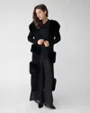 Adrienne Landau Jasper Wide Leg Trouser In Black
