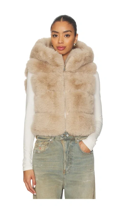 Adrienne Landau Landau Vest In Neutral