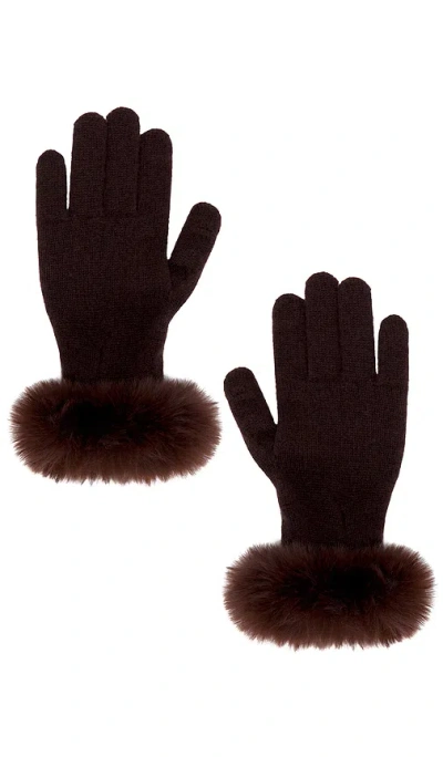 Adrienne Landau Lucie Glove In Black