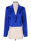 Adrienne Landau Onyx Blazer Jacket In Blue