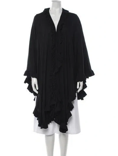 Pre-owned Adrienne Landau Scarf In Black