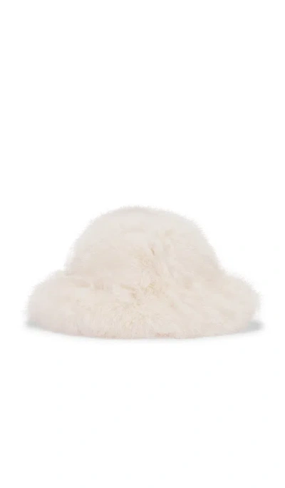 Adrienne Landau The Landau Hat In Whisper White