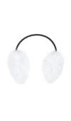Adrienne Landau The Vee Earmuff In White
