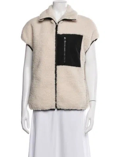 Pre-owned Adrienne Landau Vest In Multi