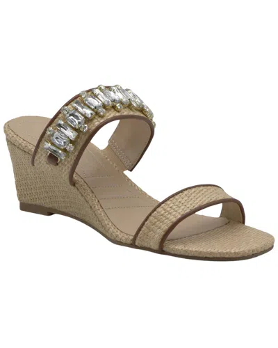 Adrienne Vittadini Acres Sandal In Neutral