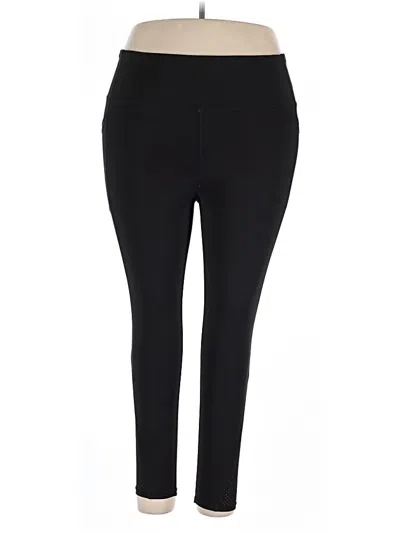 Pre-owned Adrienne Vittadini Active Pants In Black