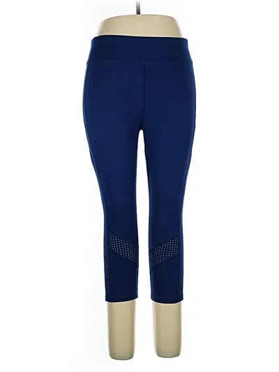 Pre-owned Adrienne Vittadini Active Pants In Blue