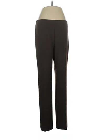 Pre-owned Adrienne Vittadini Active Pants In Brown